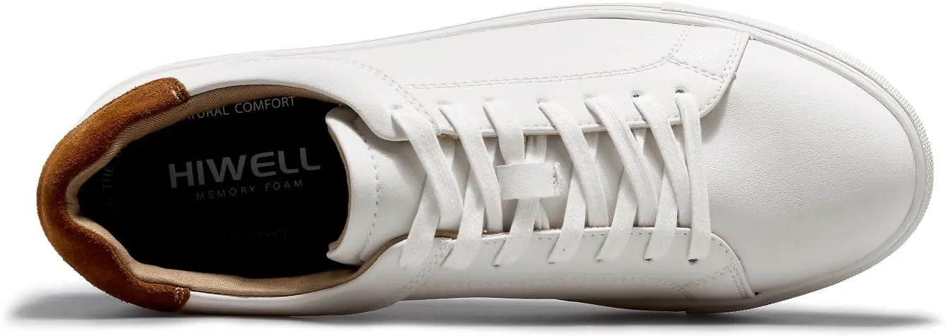 Men's Classic Sneakers Breathable Leather Oxford Casual Shoe