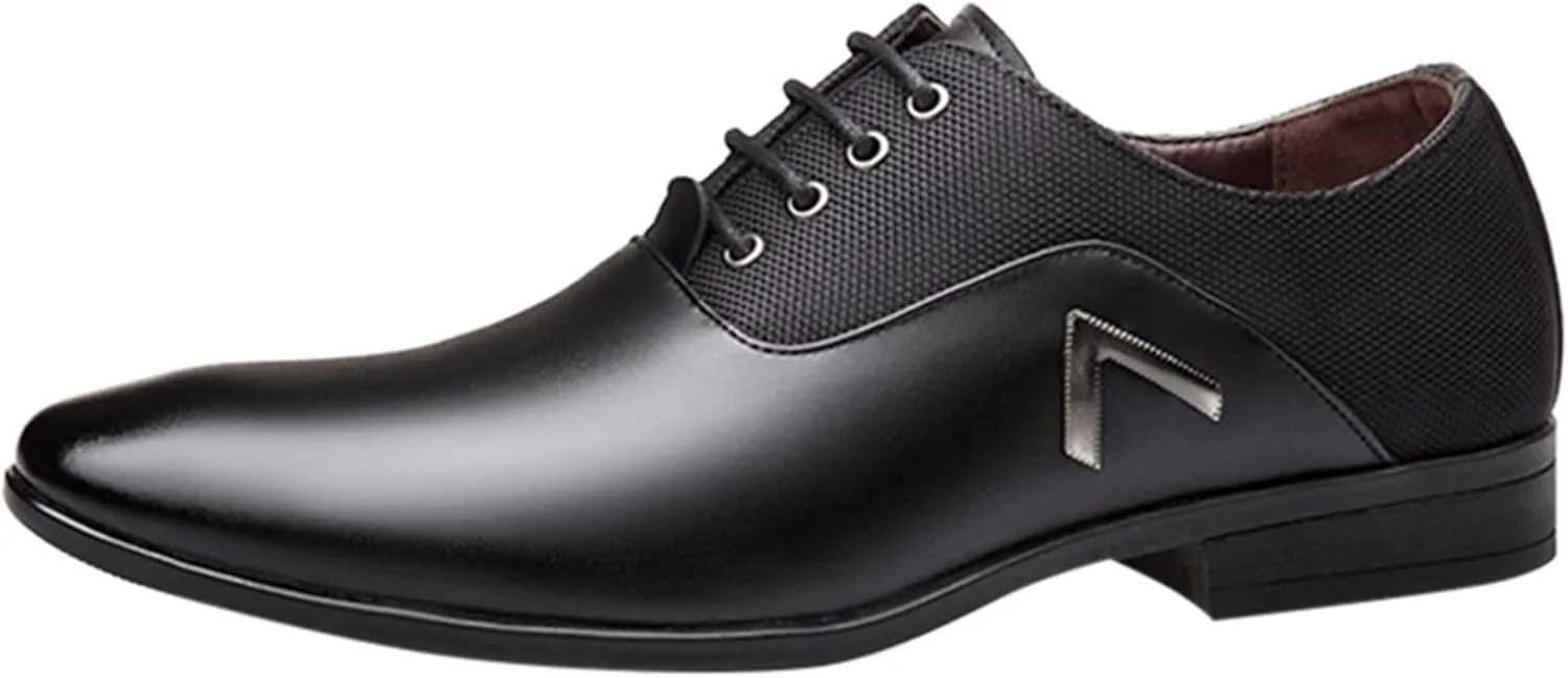 Mens Dress Shoes Comfort Soft Premium Leather Loafers Working Driving Walking Dress Leather Business Casual Shoes