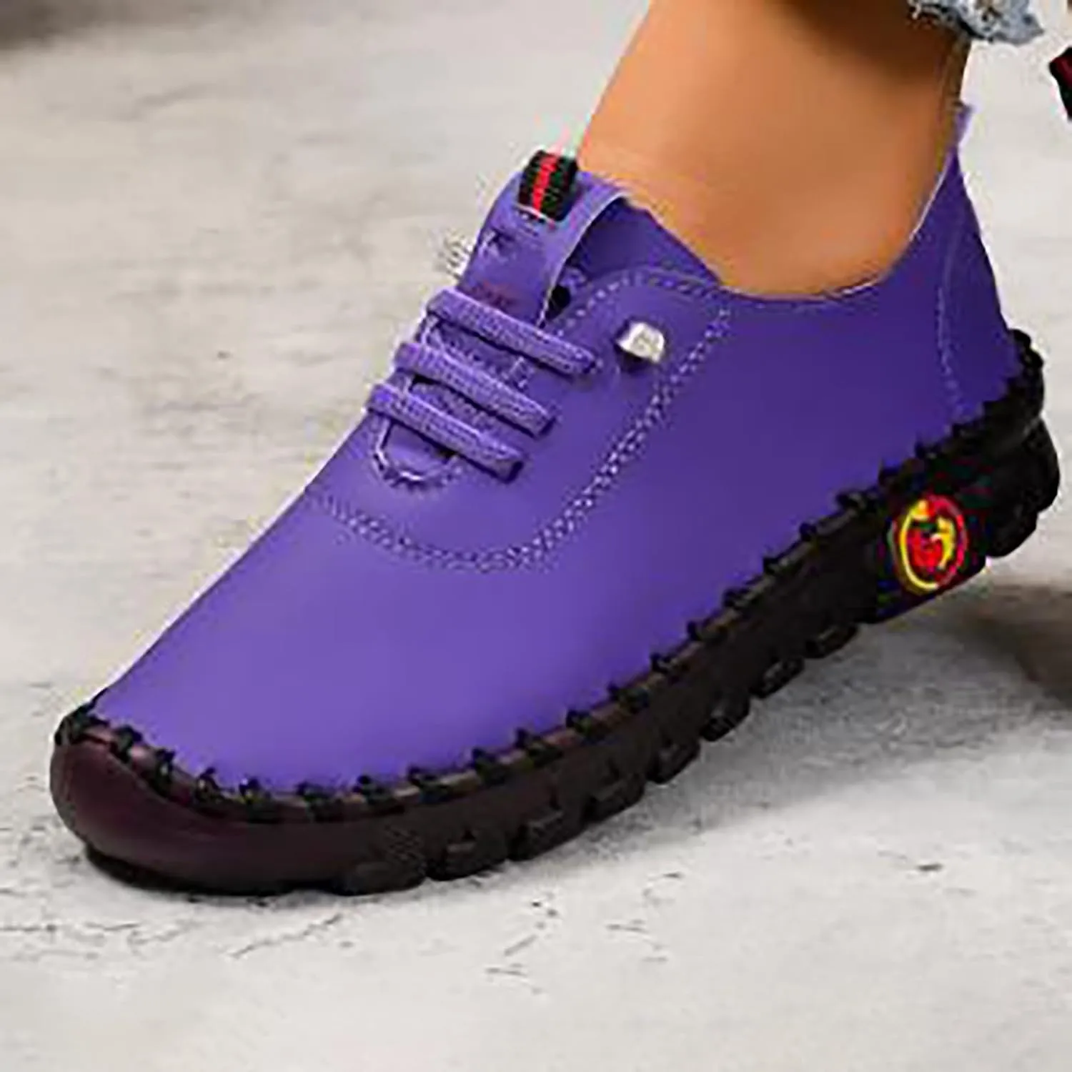 Mens Dress Shoes Slip On Sneakers Women Arch Support Womens Loafers with Arch Support Round Toe Flat Heel Christmas Sneakers for Women Round Toe Flats Comfortable