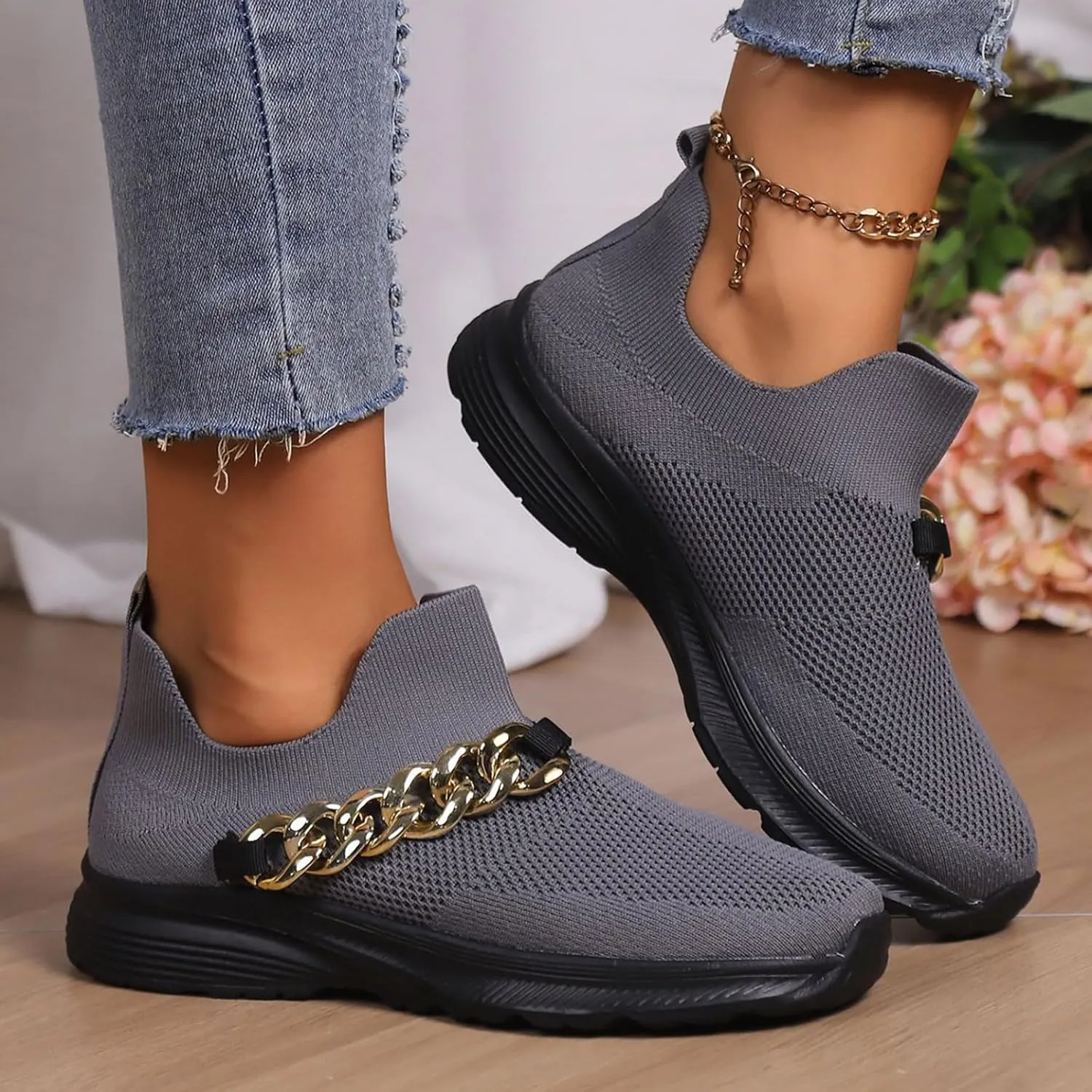 Mens Dress Shoes Walking Women's Casual Shoes Black Platform Sneaker Air Athletic Running Tennis Lightweight Waterproof Tennis Shoe White Loafers