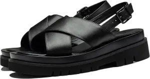 Men's Platform Leather Sandals - Height Increase Casual Shoes with Trendy Design