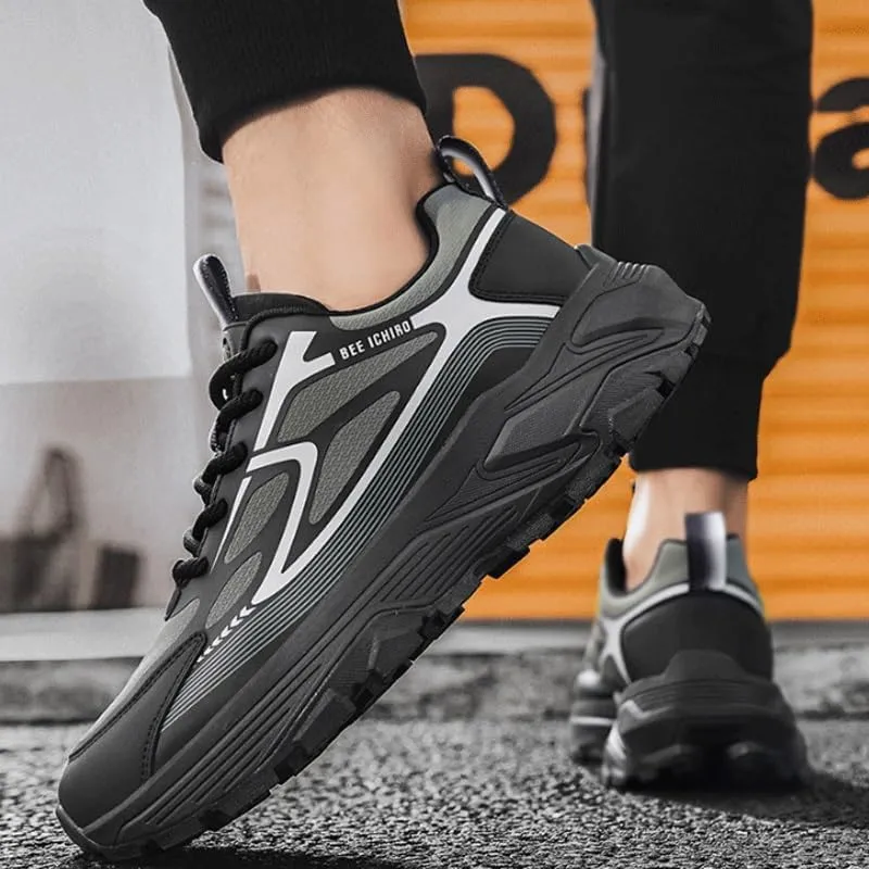 Mens Trainers Shoes Walking Running Gym Slip on Tennis Sneakers Joggers Sport Casual Outdoor Fashion Jogging Shoes Lightweight Breathable Comfortable Casual Summer Breathable Soft Sole