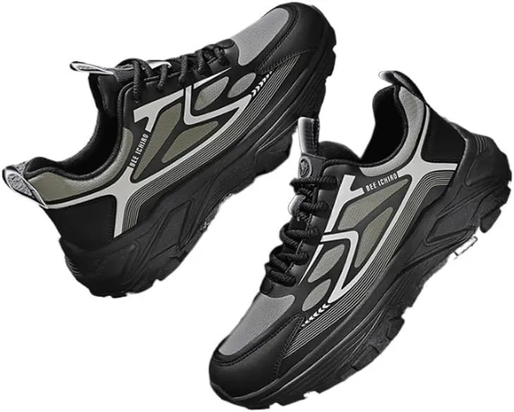 Mens Trainers Shoes Walking Running Gym Slip on Tennis Sneakers Joggers Sport Casual Outdoor Fashion Jogging Shoes Lightweight Breathable Comfortable Casual Summer Breathable Soft Sole
