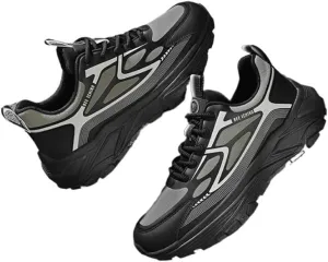 Mens Trainers Shoes Walking Running Gym Slip on Tennis Sneakers Joggers Sport Casual Outdoor Fashion Jogging Shoes Lightweight Breathable Comfortable Casual Summer Breathable Soft Sole