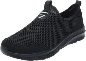Mesh Slip On Sneaker for Women Comfort Casual Breathable Running Shoes Non Slip Lightweight Sneakers Walking Shoes Women Arch Support