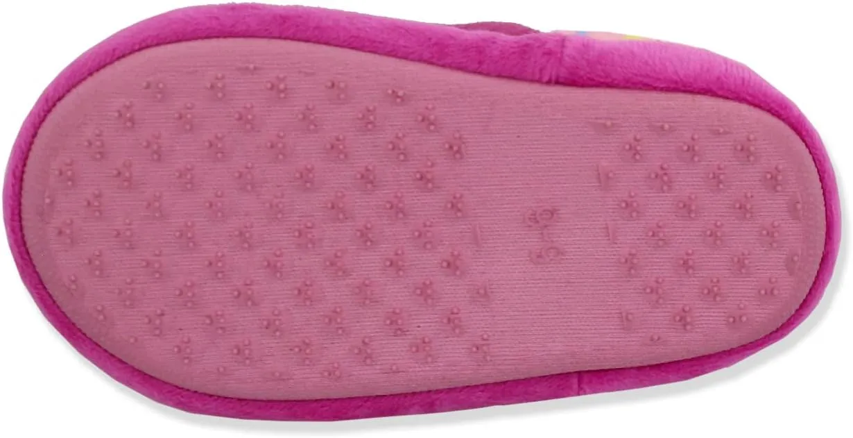 Minnie Mouse Toddler Girl's Plush A-Line Slippers