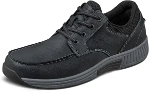 Orthofeet Men's Orthopedic Leather Leo Casual Shoes