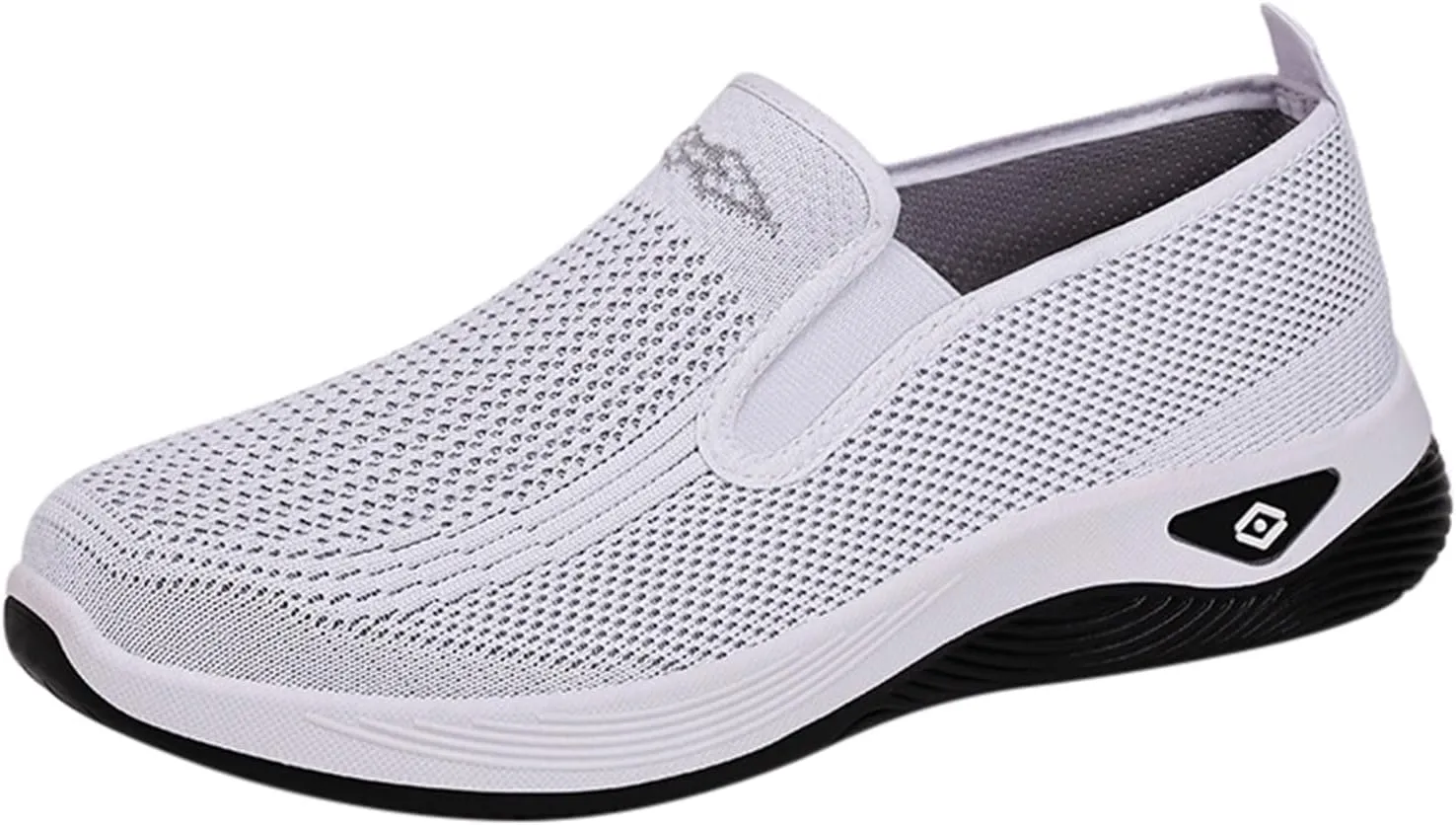 Orthopedic Sneakers for Women Arch-Support Mesh Slip on Comfortable Cushion Sneaker Casual Wide Width Walking Shoes