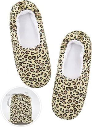 Panda Bros Women's Ballerina House Slippers,Anti-Skid Comfy Warm Ballet Style Slippers