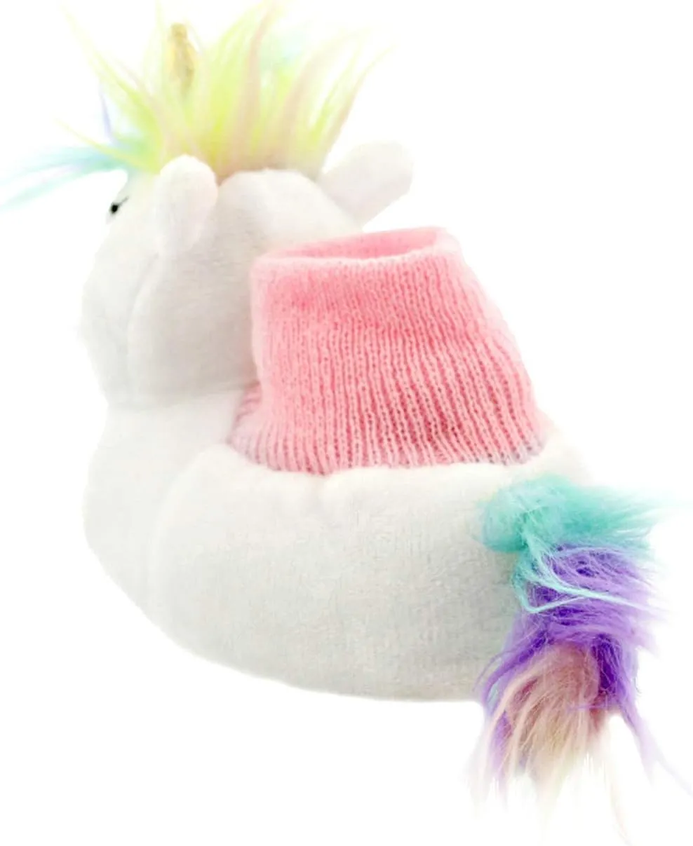 Plush Animal Toddler Boys Girls Sock Top Slippers