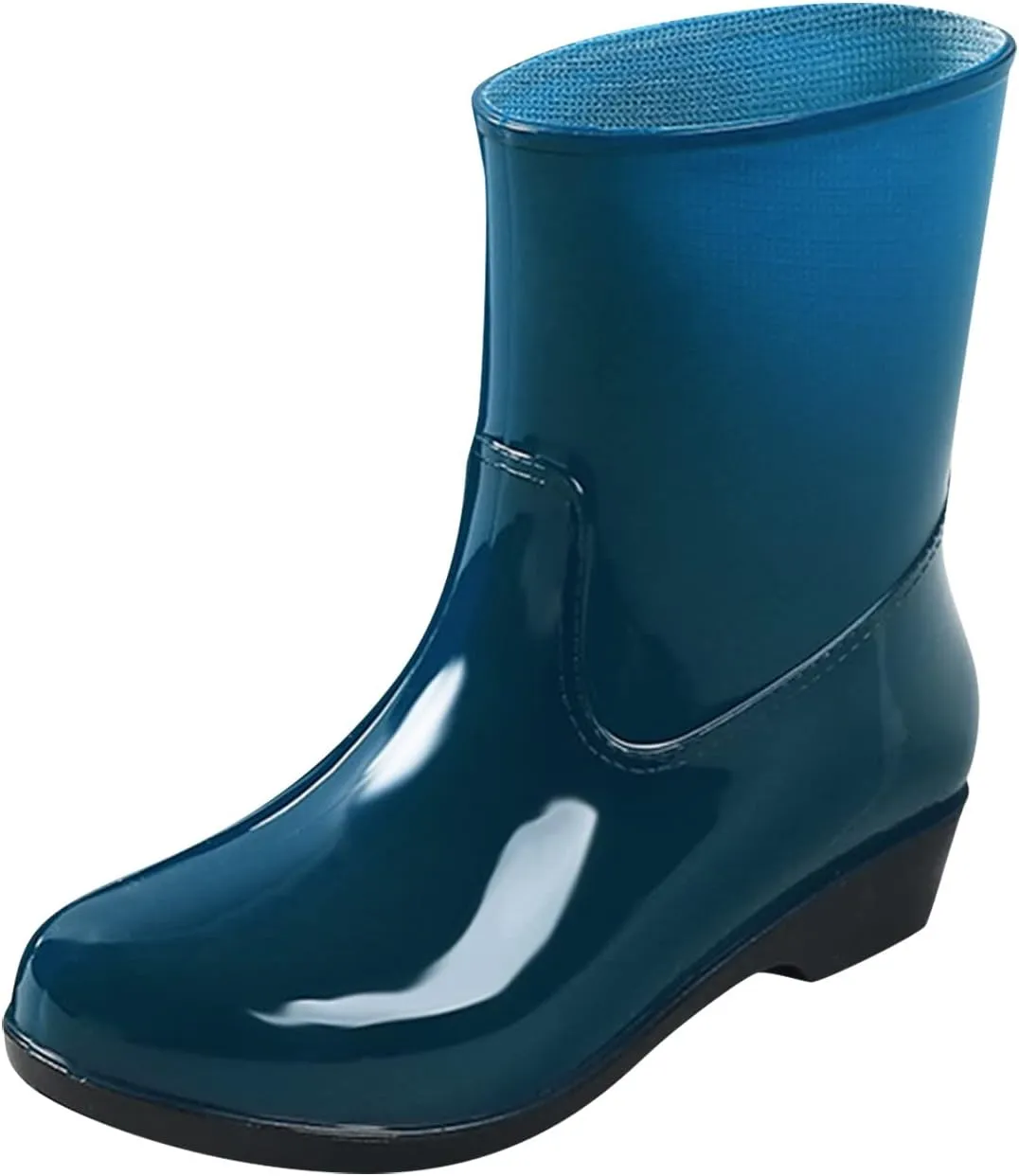 Rain Boots Women Tall Waterproof Mens Grounded Footwear Booties To Wear with Dresses Work Barefoot Shoes Packable Tall Rain Boots for Women Waterproof Chelsea Boots