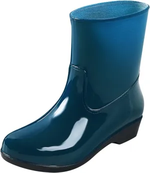 Rain Boots Women Tall Waterproof Mens Grounded Footwear Booties To Wear with Dresses Work Barefoot Shoes Packable Tall Rain Boots for Women Waterproof Chelsea Boots