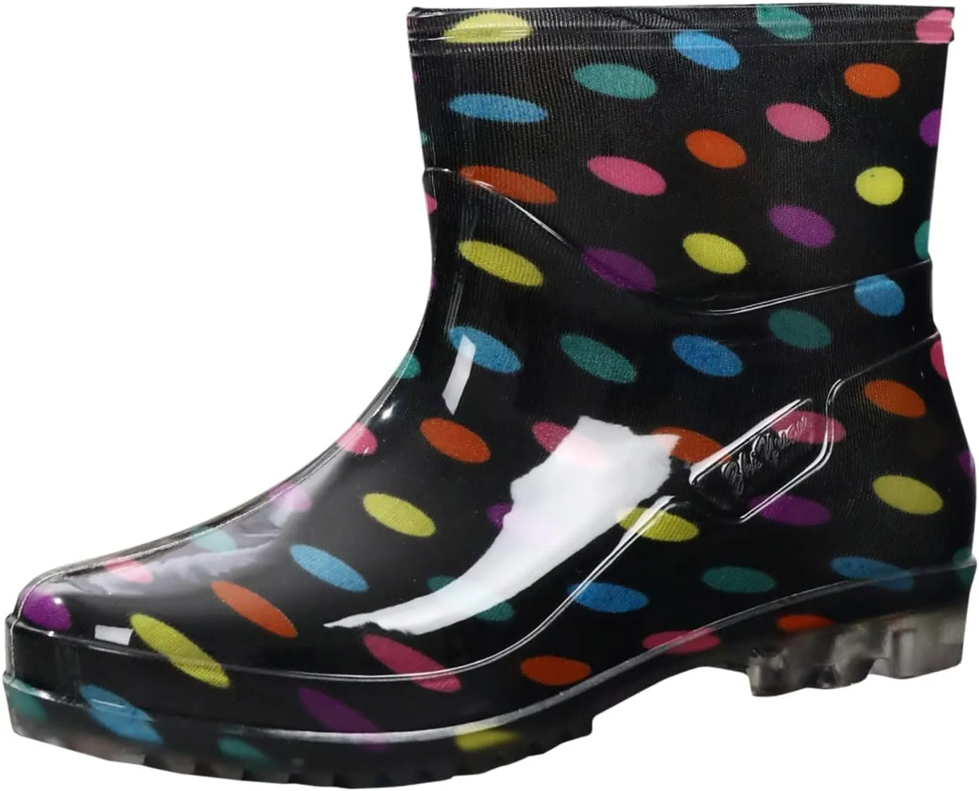 Rain Boots Women Wide Feet Mens Grounded Footwear Small Heel Booties Non Slip Work Barefoot Shoes Women's Mid Calf Rain Boots Waterproof Fashion Womens Chelsea Boots