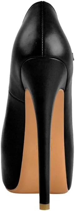 richealnini Women's Platform Mary Jane High Heels Pumps Wedding Party Dress