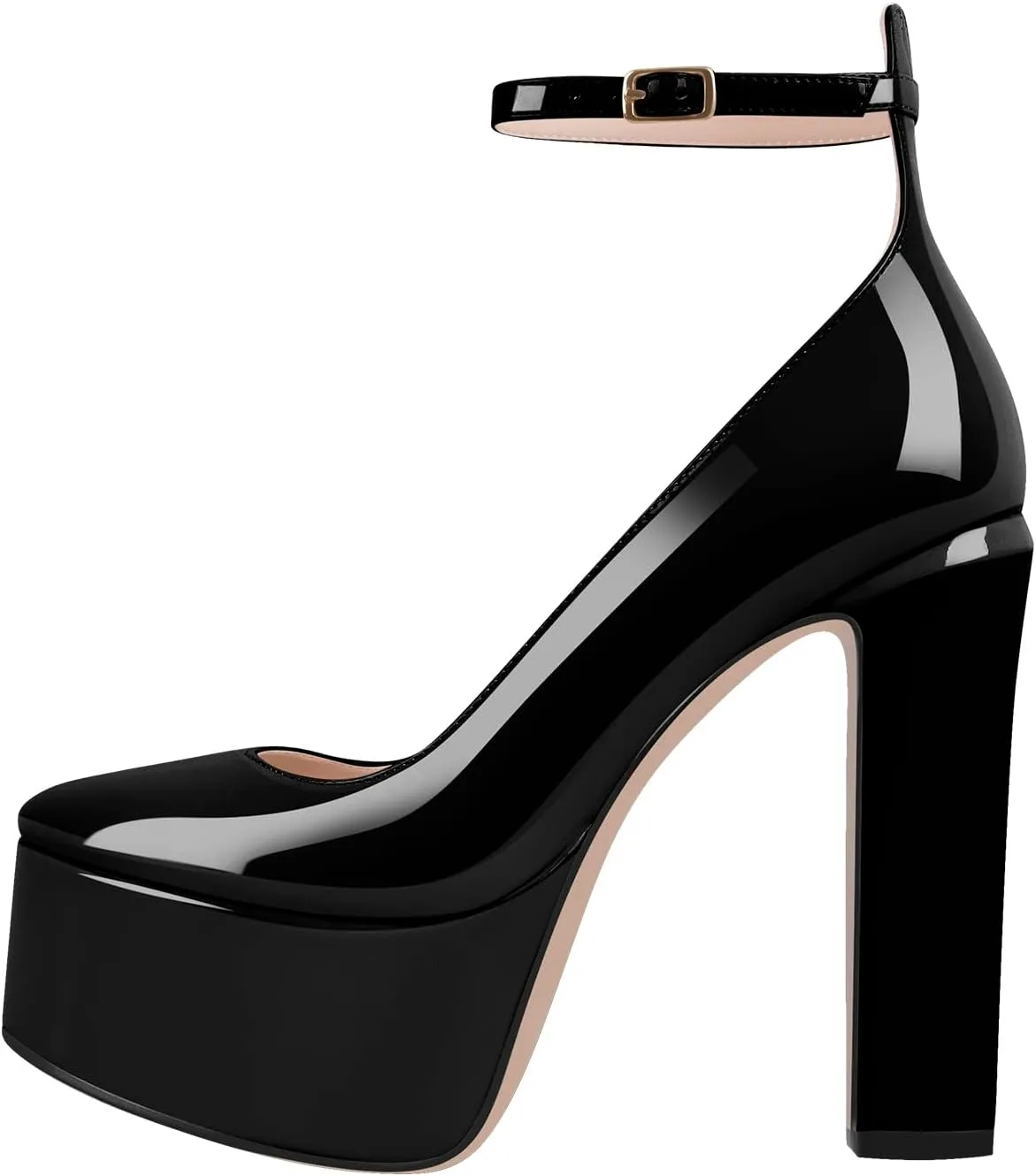 richealnini Women's Platform Mary Jane High Heels Pumps Wedding Party Dress