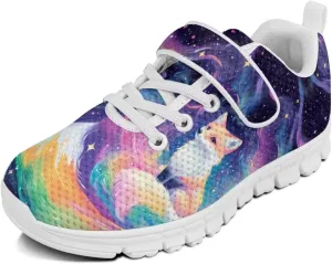 Running Athletic Shoes for Girls Slip On Tennis Shoes Kids Gym Shoes