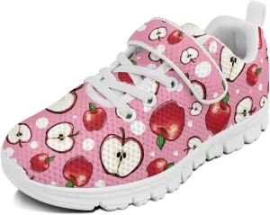 Running Athletic Shoes for Girls Slip On Tennis Shoes Kids Gym Shoes