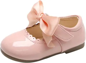 Shoes for Girls,Toddler Girls Infant Baby Shoes Knot Kids Leather Princess Sandals Baby Shoes Soft 0-7 Years