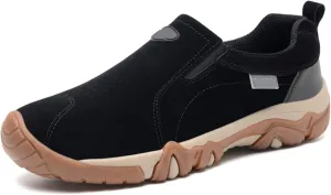 Summer Casual Breathable Men's Shoes,Classic Suede Leather Oxford Dress Shoes Business Casual Shoes,Durable Lightweight Breathable Casual Walking Shoes