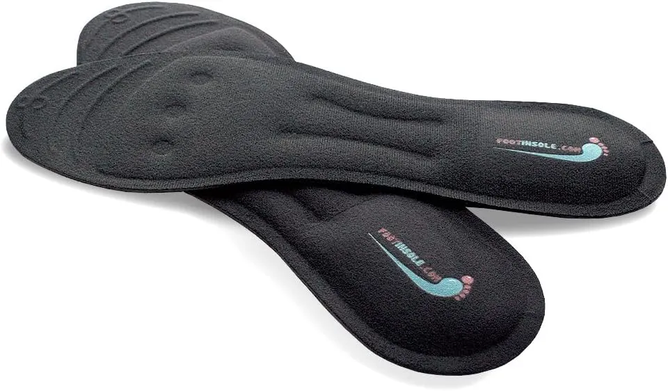 Superior Massaging Gel Shoe Inserts – Comfort & Shock-Absorbing Insoles for Foot Relief, Glycerin-Filled for Men & Women (11.5 US Men's (XL Size))