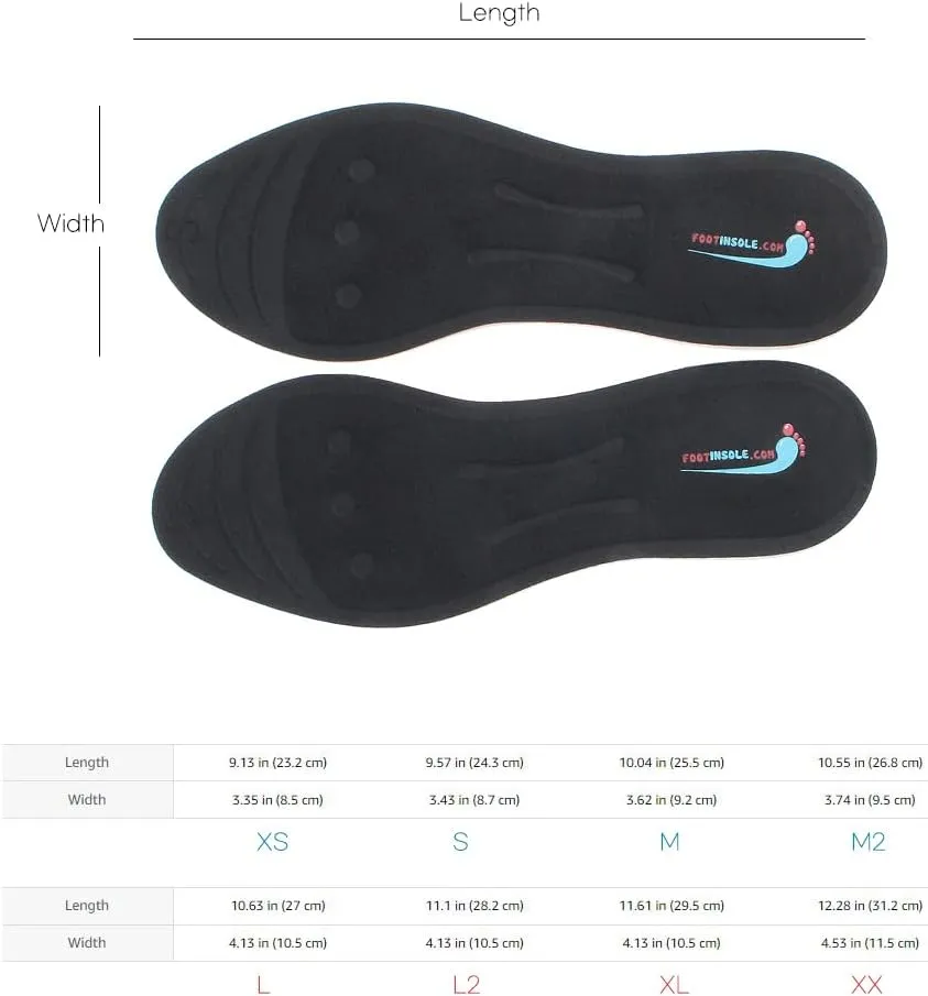 Superior Massaging Gel Shoe Inserts – Comfort & Shock-Absorbing Insoles for Foot Relief, Glycerin-Filled for Men & Women (11.5 US Men's (XL Size))