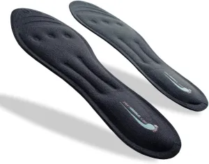 Superior Massaging Gel Shoe Inserts – Comfort & Shock-Absorbing Insoles for Foot Relief, Glycerin-Filled for Men & Women (11.5 US Men's (XL Size))