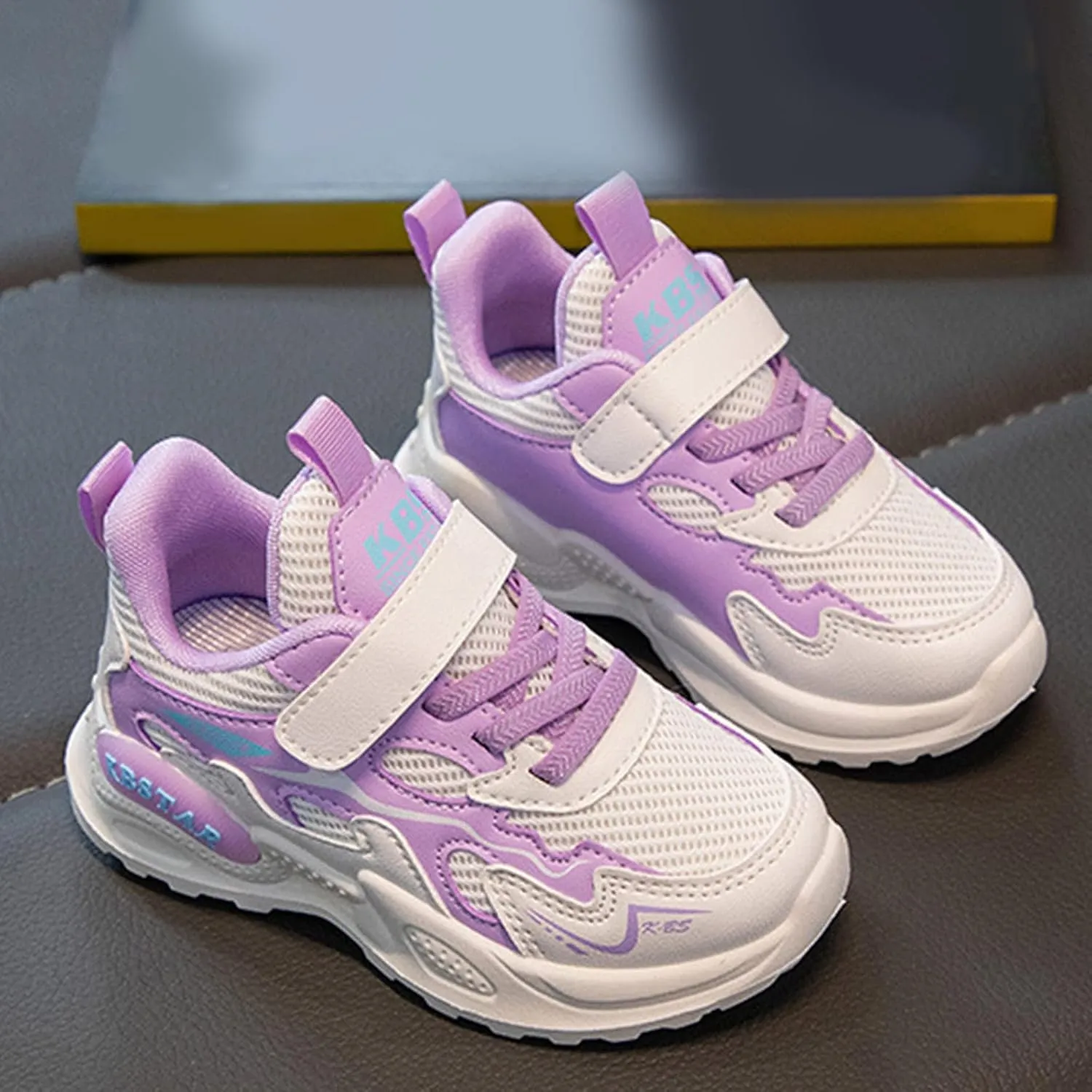 Toddler Boys Sneakers Fashion All Seasons Children Sports Girls Flat Lightweight Mesh Breathable and Breathable Shoes