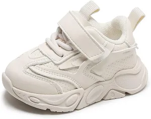 Toddler Sneakers New Solid Color Breathable Non Slip Children's Casual Sports Walking Shoes for Kids Breathable Sneakers
