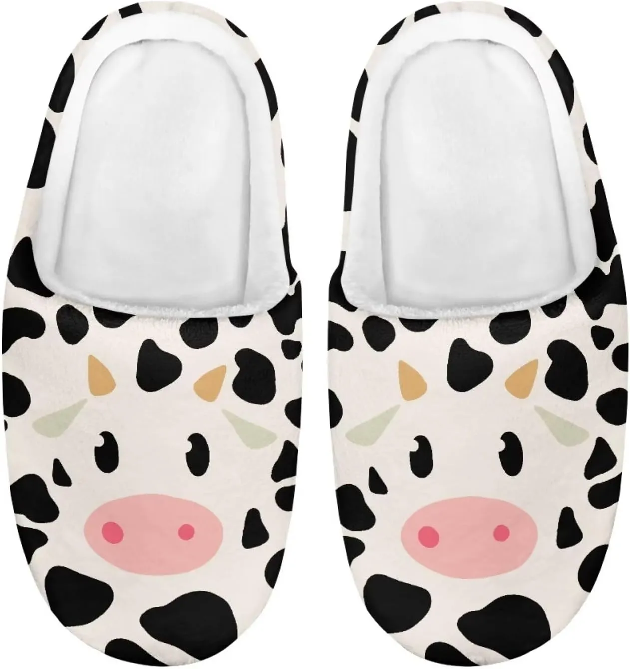 Tuoxiukan Slippers for Girls Soft Plush House Slippers Boys Winter Warm Fluffy Slippers at Home