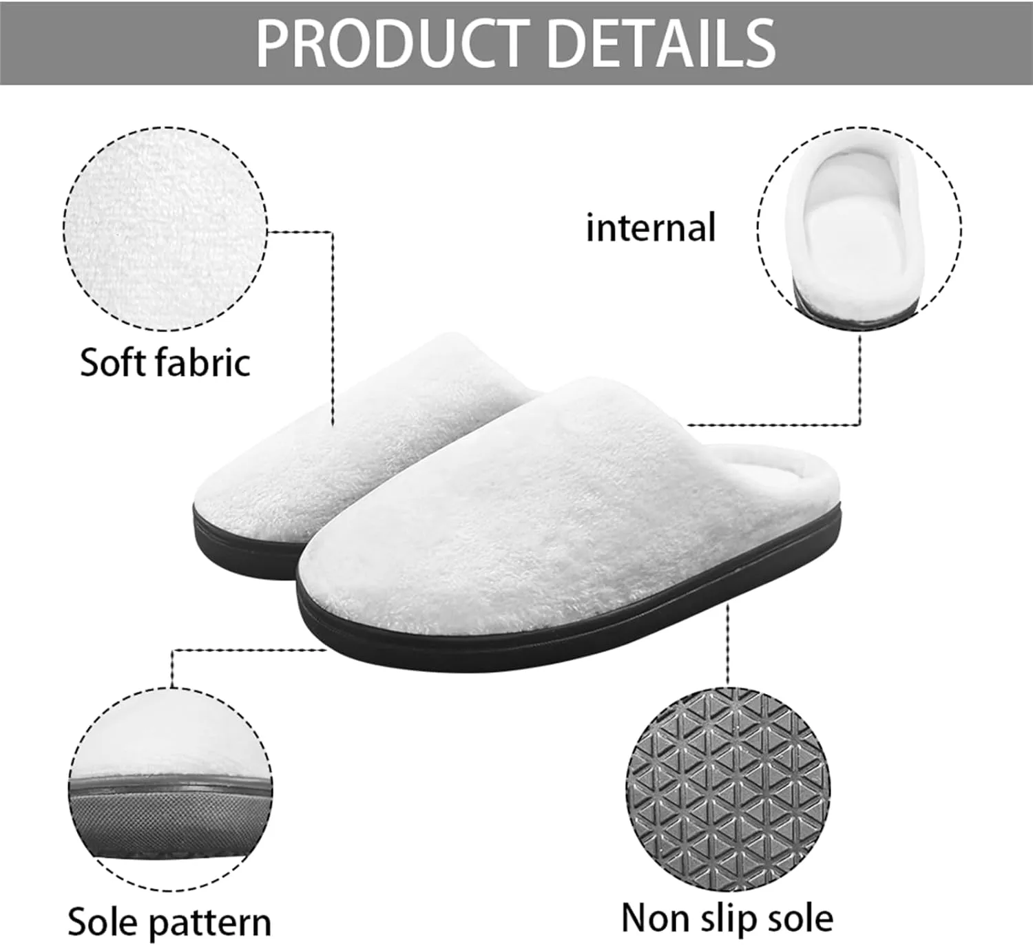 Tuoxiukan Slippers for Girls Soft Plush House Slippers Boys Winter Warm Fluffy Slippers at Home
