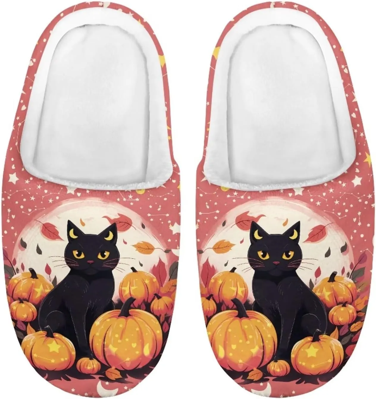 Tuoxiukan Slippers for Girls Soft Plush House Slippers Boys Winter Warm Fluffy Slippers at Home