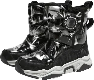 Winter Snow Boots For Kids Boys Girls Childrens aterproof Shoes Thick Warm Ski Booties Fashion Comfy Non Slip