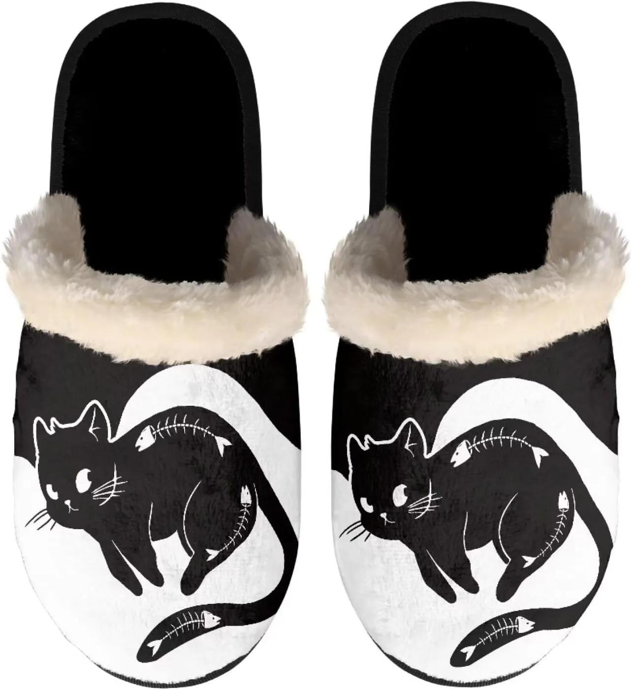 Women Slippers Plush Cozy Fuzzy Slippers Anti-Skid Sole Plush Slippers for Women Fluffy Indoor Outdoor Shoe