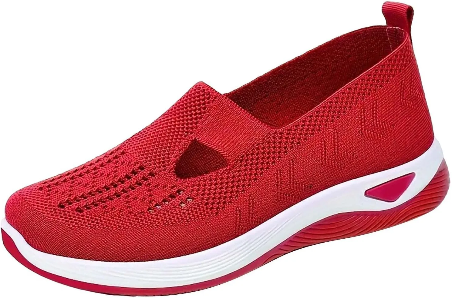 Women Walking Shoes Sock Sneakers Slip-On Breath Mens Tennis Shoes Mesh Men's Casual Shoes Women's Fashion Sneakers Black Tennis Shoe Trainers Shoe