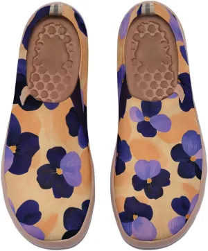 Women's Art Travel Slip-On Casual Shoes Lightweight Breathable Loafers Comfortable Walking Sneakers