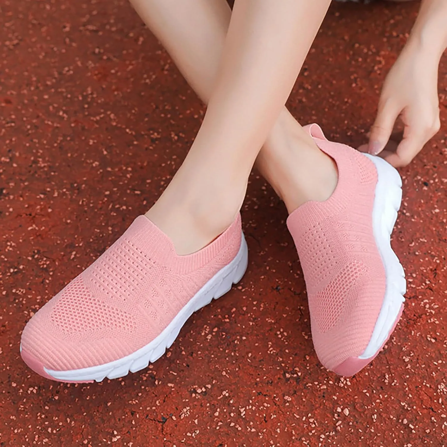 Womens Running Shoes Wide Feet Casual Dress Shoes High Top Sneakers Women's Air Athletic Running Fashion Sport Steel Toe Tennis Shoe Loafers Casual Slip On