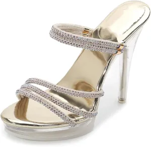 Womens Sandals High Heels for Women Strappy for Women Square Open Toe Chunky High Heels Ankle Strap Heeled Sandals for Women