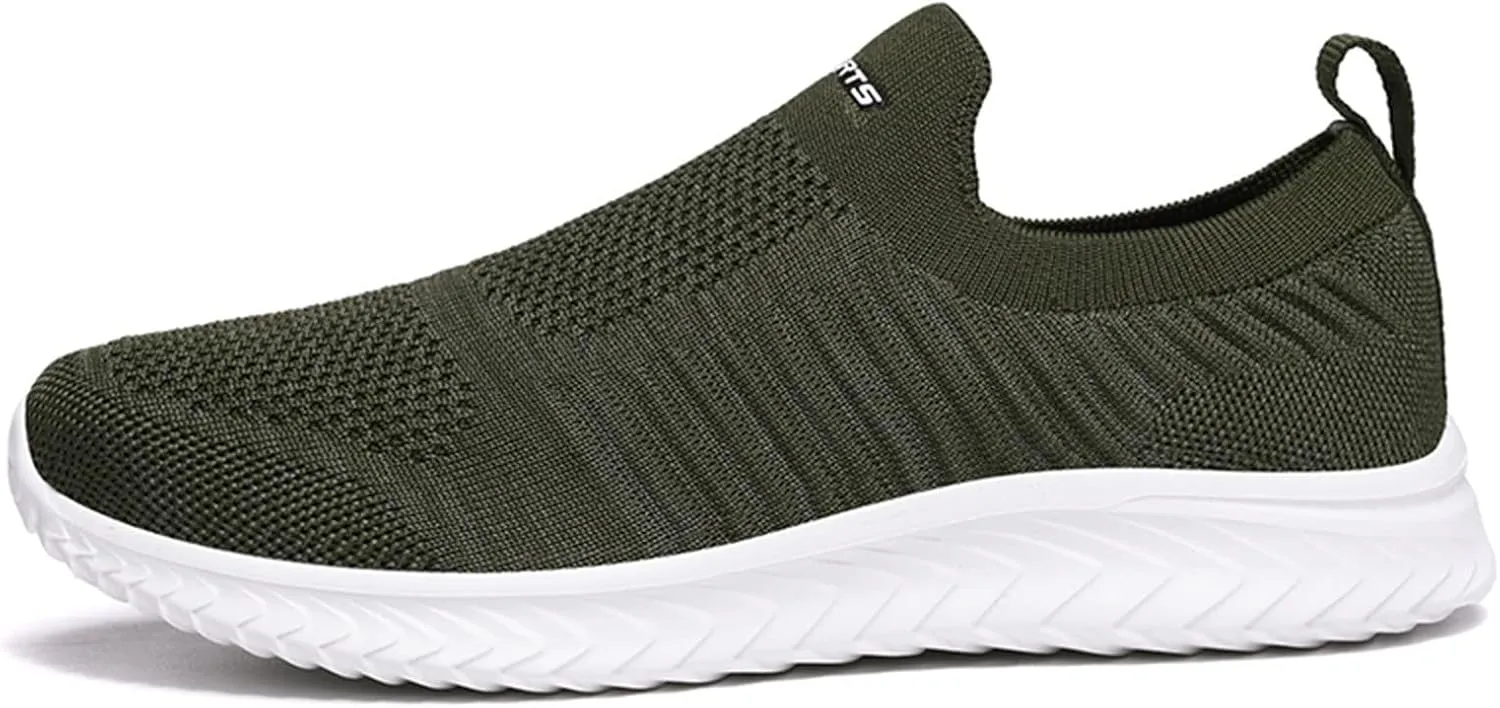 Women's Slip-on Shoes Wide Width Sneakers Hands Free Mens Running Shoes Jogging Men Shoes Casual Dress Sneakers White Tennis Shoe Trainers Shoe