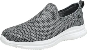 Womens Slip On Walking Shoes Non Slip Running Shoes Walking Shoes Women Food Service Women Casual Shoes Men's Fashion Sneakers Waterproof Tennis Shoe Trainers Shoe