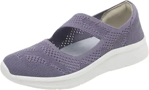 Womens Slip On Walking Shoes Women's Athletic Shoes Womens Lightweight Casual Sneakers for Gym Travel Work