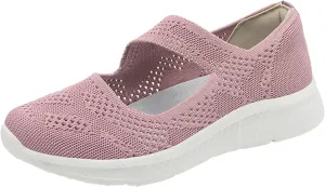 Womens Slip On Walking Shoes Women's Athletic Shoes Womens Lightweight Casual Sneakers for Gym Travel Work