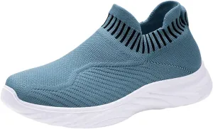 Womens Sneakers Air Cushion Running Shoes Comfortable Tennis Walking Shoes Mesh Breathable Gym Work Lightweight Athletic Sneakers