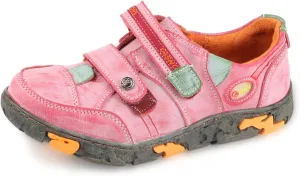 Women's Walking Leather Shoes Hook and Loop Casual Shoes