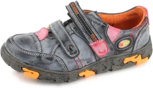 Women's Walking Leather Shoes Hook and Loop Casual Shoes
