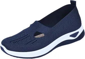 Women's Woven Orthopedic Breathable Soft Sole Womens Tennis Shoes Wide Width Ladies Casual Shoes Men Shoes Sneakers Red Tennis Shoe Loafers Shoe