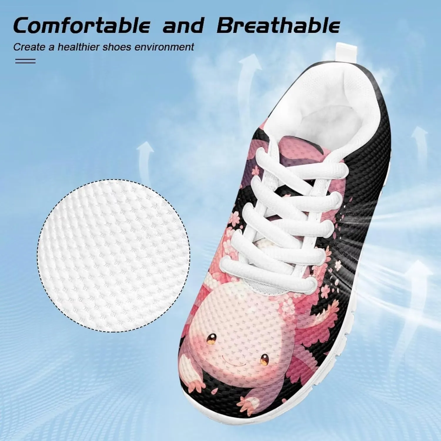 Yzaoxia Kids Tennis Shoes Lightweight Comfortable Kids Shoes Girls Boys Breathable Casual Shoes